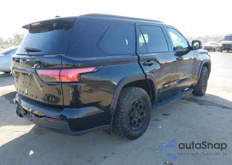 2023 Toyota Sequoia Trd Pro из США, поврежденный, VIN 7SVAAABA8PX019870